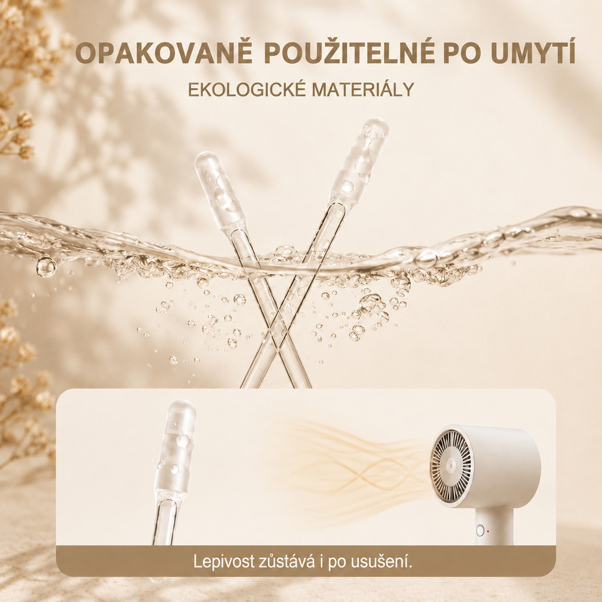 Aurisa™ — Lepivá tyčinka na čištění uší (24 ks)